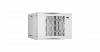 Фотография товара 'TLK TWI-096060-R-P-GY Настенный разборный шкаф 19", 9U, перфорированная дверь, Ш600хВ436хГ600мм'