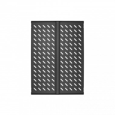 Фотография товара 'TLK TLK-SHFS-650-BK Полка стационарная, Ш463хГ650мм, для шкафа и стойки со сварной рамой глубиной 1000мм'