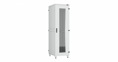 Фотография товара 'TLK TFI-426080-GHMH-R-GY Напольный шкаф серии Lite II 19", 42U, стеклянная дверь'