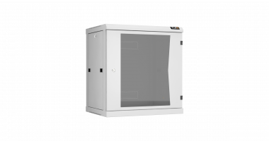Фотография товара 'TLK TWC-126045-R-G-GY Настенный разборный шкаф 19", 12U, стеклянная дверь, Ш600хВ636хГ450мм'