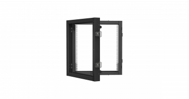 Фотография товара 'TLK TWC-126015-BS-BK Пристенная поворотная секция 19", 12U, Ш600хВ636хГ156мм'