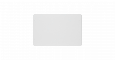 Фотография товара 'TLK TLK-BLNK-FAN-M-I-GY Заглушка проема вентиляторного блока для шкафов серии LITE II, 450х 300х1.5мм'