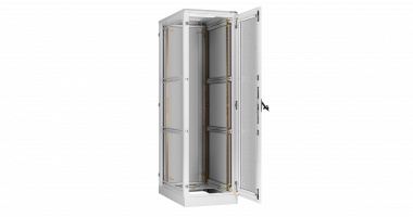 Фотография товара 'TLK TFA-4280-G-GY Дверь одностворчатая с оправой под стекло на раме с замком и петлями'