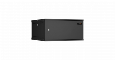 Фотография товара 'TLK TWI-066060-R-M-BK Настенный разборный шкаф 19", 6U, цельнометаллическая дверь, Ш600хВ303хГ600мм'