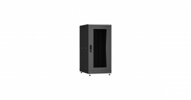 Фотография товара 'TLK TFI-246080-PMPM-R-BK Напольный шкаф серии Lite II 19", 24U, перфорированные двери'