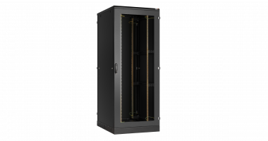 Фотография товара 'TLK TFA-428010-PEPE-BK Напольный шкаф 19", 42U, перфорированные двери'