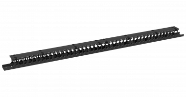 Фотография товара 'TLK TLK-OV70-47U-BK Органайзер кабельный вертикальный, 47U, для шкафов шириной 800мм'