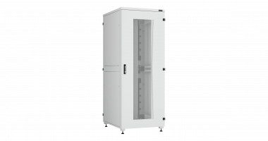 Фотография товара 'TLK TFI-428010-PHPH-R-GY Напольный шкаф серии Lite II 19", 42U, перфорированные передняя и задняя двери'