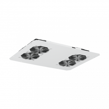 Фотография товара 'TLK TLK-FAN4-GY Вентиляторный блок для напольных шкафов'