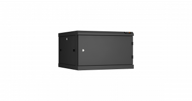 Фотография товара 'TLK TWC-066060-R-M-BK Настенный разборный шкаф 19", 6U, металлическая дверь, Ш600хВ370хГ600мм'