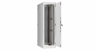 Фотография товара 'TLK TFA-2480-M-GY Дверь одностворчатая цельнометаллическая на раме с замком и петлями'