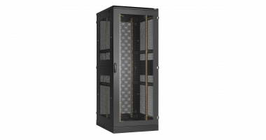 Фотография товара 'TLK TFA-478010-PEPE-BK Напольный шкаф 19", 47U, перфорированные двери'