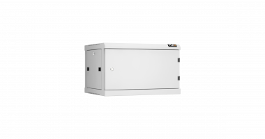 Фотография товара 'TLK TWC-066045-R-M-GY Настенный разборный шкаф 19", 6U, металлическая дверь, Ш600хВ370хГ450мм'