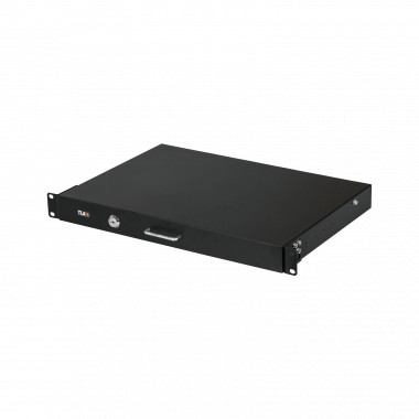 Фотография товара 'TLK TLK-KB1-BK Полка под документы или клавиатуру, выдвижная, 19", 1U, Ш432хГ300мм'