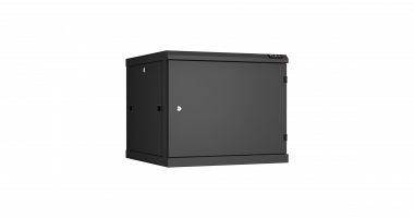 Фотография товара 'TLK TWC-096060-R-M-BK Настенный разборный шкаф 19", 9U, металлическая дверь, Ш600хВ503хГ600мм'