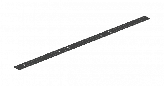 Фотография товара 'TLK TLK-SUP-42U-BK Боковая юнитовая панель для шкафов TFR-R и TFA шириной 800 мм и высотой 42U'