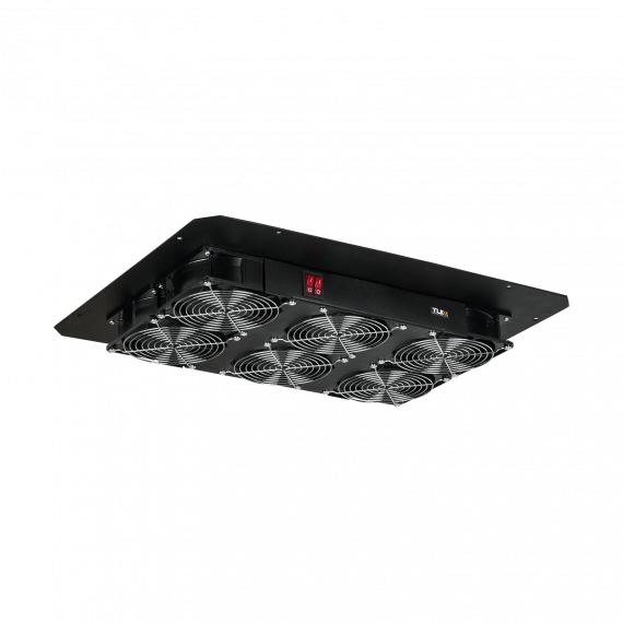 Фотография товара 'TLK TLK-FAN6-BK Вентиляторный блок для напольных шкафов серий TFR-R (глубиной более 600 мм), TFA'