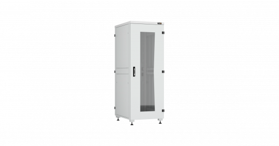 Фотография товара 'TLK TFI-336080-GHMH-R-GY Напольный шкаф серии Lite II 19", 33U, стеклянная дверь'