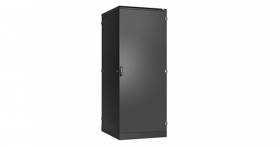 Фотография товара 'TLK TFA-428010-MMMM-BK Напольный шкаф 19", 42U, металлическая дверь'