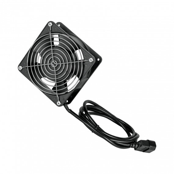 Фотография товара 'TLK TLK-FAN1-BK Вентиляторный блок для настенных шкафов серии TWS и TWI-R глубиной 350мм'