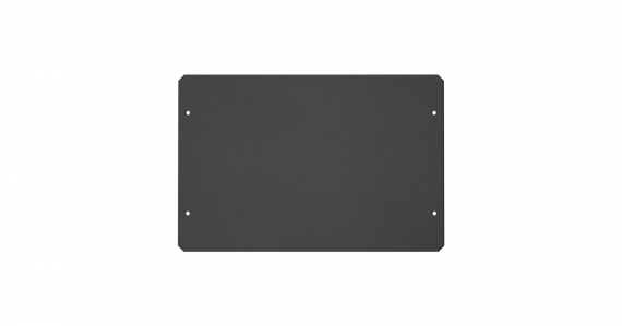 Фотография товара 'TLK TLK-BLNK-FAN4-M-I-BK Заглушка проема вентиляторного блока для шкафов серии LITE II, 327х 300х1.5мм'