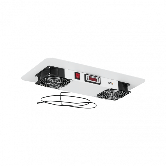 Фотография товара 'TLK TLK-FAN2-TERM-GY Вентиляторный блок для настенных шкафов'