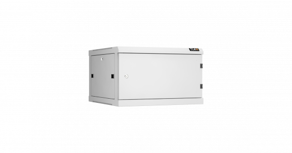 Фотография товара 'TLK TWC-066060-R-M-GY Настенный разборный шкаф 19", 6U, металлическая дверь, Ш600хВ370хГ600мм'