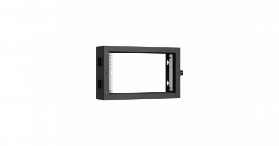 Фотография товара 'TLK TWC-066015-BS-BK Пристенная поворотная секция 19", 6U, Ш600хВ370хГ156мм'