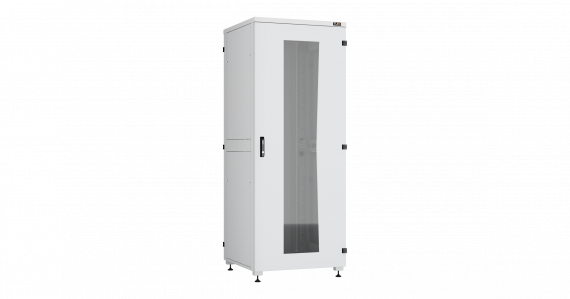 Фотография товара 'TLK TFI-428080-GHMH-R-GY Напольный шкаф серии Lite II 19", 42U, стеклянная дверь'