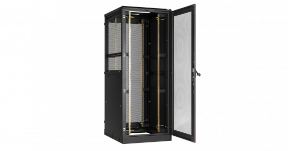 Фотография товара 'TLK TFA-4212-EE-BK Комплект двухуровневых боковых перфорированных стенок для шкафа'