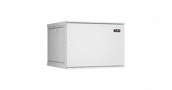 Фотография товара 'TLK TWI-096060-R-M-GY Настенный разборный шкаф 19", 9U, цельнометаллическая дверь, Ш600хВ436хГ600мм'