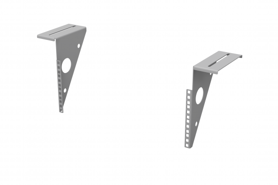 Фотография товара 'TLK TLK-BRACK-SR04-GY Комплект кронштейнов 4U с крепежом для крепления оборудования 19"'