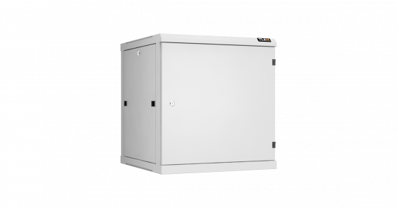 Фотография товара 'TLK TWC-126060-R-M-GY Настенный разборный шкаф 19", 12U, металлическая дверь, Ш600хВ636хГ600мм'