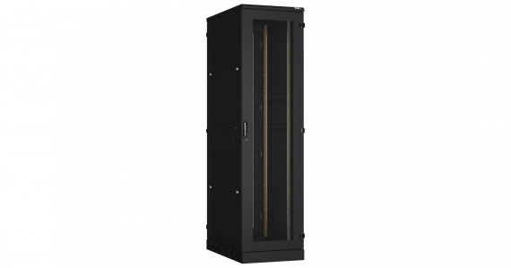 Фотография товара 'TLK TFA-476012-PHPH-BK Напольный шкаф 19", 47U, перфорированные двери'