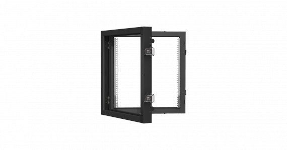 Фотография товара 'TLK TWC-126015-BS-BK Пристенная поворотная секция 19", 12U, Ш600хВ636хГ156мм'