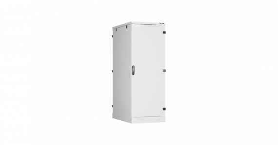 Фотография товара 'TLK TFA-336080-PMMM-GY Напольный шкаф 19", 33U, перфорированная дверь'