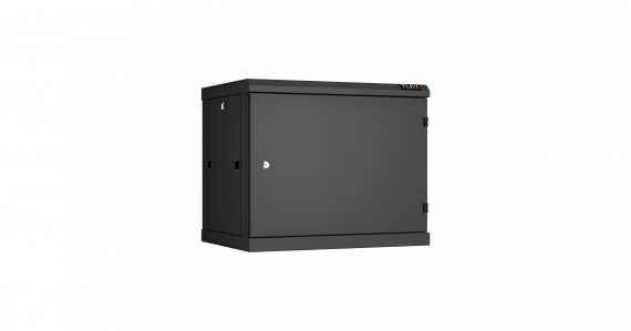 Фотография товара 'TLK TWC-096045-R-M-BK Настенный разборный шкаф 19", 9U, металлическая дверь, Ш600хВ503хГ450мм'