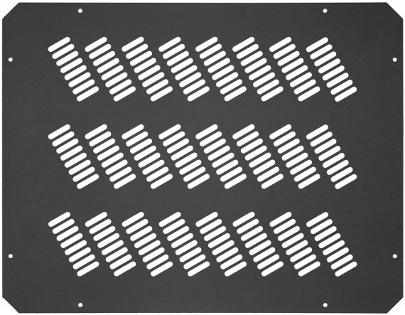 Фотография товара 'TLK TLK-BLNK-FAN2-P2-BK Заглушка проема вентиляторного блока на 2 вентилятора для шкафов TFR-R2'