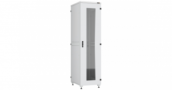 Фотография товара 'TLK TFI-476080-GHMH-R-GY Напольный шкаф серии Lite II 19", 47U, стеклянная дверь'