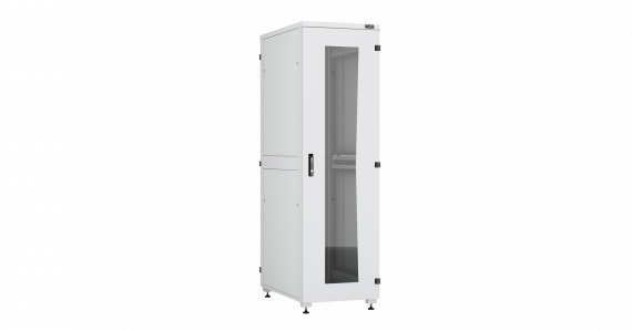Фотография товара 'TLK TFI-426010-PHMH-R-GY Напольный шкаф серии Lite II 19", 42U, перфорированная дверь'
